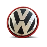 Ficha técnica e caractérísticas do produto Calota Centro Roda VW Gol G5 KRMAI WSW B/Vermelha