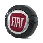 Ficha técnica e caractérísticas do produto Calota Centro Roda Vw Saveiro G5 Tropper Grafite Dark Emblema Fiat Vermelho