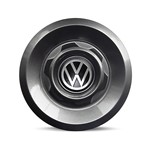 Ficha técnica e caractérísticas do produto Calota Centro Roda VW Saveiro Modelo Novo 4 Furos Grafite Brilhante