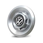 Calota Centro Roda Vw Saveiro Modelo Novo 4 Furos Prata