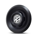 Ficha técnica e caractérísticas do produto Calota Centro Roda VW Saveiro Modelo Novo 4 Furos Preta Brilhante