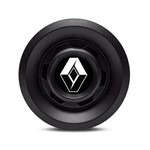 Ficha técnica e caractérísticas do produto Calota Centro Roda Vw Saveiro Modelo Novo 4 Furos Preta Fosca Emblema Renault Preto