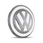 Ficha técnica e caractérísticas do produto Calota Centro Roda VW UP Aro 14 15 16 17 Branco Calota