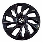 Ficha técnica e caractérísticas do produto Calota Esportiva Aro 14 Ds4 Black Vw Golf Polo Fox 5 Furos