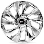 Ficha técnica e caractérísticas do produto Calota Esportiva DS4 Chrome Aro 13 Universal Encaixe Cromada Jogo Completo