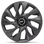 Ficha técnica e caractérísticas do produto Calota Esportiva DS4 Graphite Aro 13 Universal Encaixe Grafite