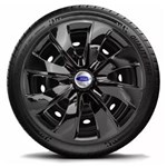 Ficha técnica e caractérísticas do produto Calota Jogo Aro 14 Black Ford Ka Fiesta Focus Escort