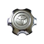 Ficha técnica e caractérísticas do produto Calota para Centro de Roda Toyota Prado Cromada - 1 Unidade Prata