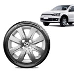 Ficha técnica e caractérísticas do produto Calota Volkswagen Vw Gol 2014 15 16 Aro 14 Prata