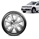 Ficha técnica e caractérísticas do produto Calota Volkswagen Vw Saveiro 2014 15 16 Aro 14 Prata