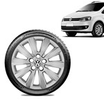 Ficha técnica e caractérísticas do produto Calota Volkswagen Vw SpaceFox Aro 15 Prata