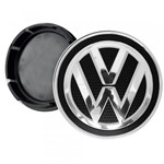 Ficha técnica e caractérísticas do produto Calotinha Centro de Roda Volkswagen Gol 55mm - Volksagen