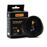 Ficha técnica e caractérísticas do produto Câmara de Ar Pirelli Pr700 - 700 X 28/45c - Válvula 48mm Presta (bico Fino)