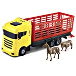 Ficha técnica e caractérísticas do produto Caminhão Cowboy Truck 40 Cm C/ Animais - Orange Toys 415