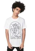 Ficha técnica e caractérísticas do produto Camiseta Santa Cruz Gateway Branca
