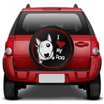 Ficha técnica e caractérísticas do produto Capa de Estepe Ecosport 2003 a 2018 I Love My Dog com Cadeado