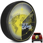 Ficha técnica e caractérísticas do produto Capa de Estepe Ecosport 2003 a 2019 Modelo New GPS PVC