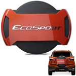 Capa de Estepe Ecosport 2013 a 2019 Antifurto Laranja Savana