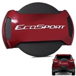 Ficha técnica e caractérísticas do produto Capa de Estepe Ecosport 2013 a 2019 Antifurto Vermelho Merlot