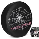 Capa de Estepe Troller Estampa Web Spider
