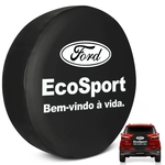 Ficha técnica e caractérísticas do produto Capa Estepe Ecosport 2003 a 2019 Bem-Vindo à Vida com Cadeado