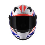 Ficha técnica e caractérísticas do produto Capacete LS2 Ff358 Blade White/Red/Blue - 53/54 - Branco+Vermelho