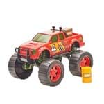 Carrinho Nitrus T-Rex Pick Up Vermelho Vermelho