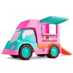 Ficha técnica e caractérísticas do produto Carro Sorveteria Judy 118 Samba Toys Rosa
