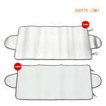 Ficha técnica e caractérísticas do produto Carro SUV Pára-brisas dobrável tampa Sunvisor Silvering Sun Escudo Proteger carro de neve geada gelo quente