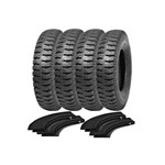 Combo 4 Pneus Toyota Bande F75 Rural 650-16 As22 Pirelli + Camara