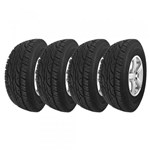 Ficha técnica e caractérísticas do produto Combo com 4 Pneus 205/70R15 Dunlop Grandtrek AT3 96T