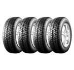 Ficha técnica e caractérísticas do produto Combo com 4 Pneus 185/60R14 Rosava SQ-201 82H