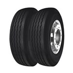 Ficha técnica e caractérísticas do produto Combo com 2 Pneus 215/75R17,5 Bridgestone Dayton D300 Liso 12 Lonas (10,3mm)