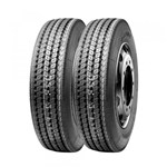 Combo com 2 Pneus 215/75R17,5 Ling Long LLF86 Liso 126/124M 16 Lonas