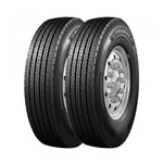 Combo com 2 Pneus 215/75R17,5 Triangle TR685 Liso 135/133L 16 Lonas