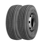 Ficha técnica e caractérísticas do produto Combo com 2 Pneus 235/75R17,5 Westlake CR960A 143/141J 16 Lonas