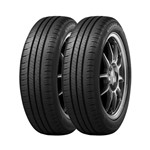 Ficha técnica e caractérísticas do produto Combo de 2 Pneus 185/60R15 Dunlop Enasave EC300+ 84H (Original VW UP)