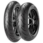 Ficha técnica e caractérísticas do produto Combo Pneu Cb 250 Twister 140/70r17 + 110/70r17 Diablo Rosso Ii Pirelli