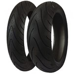 Ficha técnica e caractérísticas do produto Combo Pneu Dianteiro 120/70R17 + Traseiro 190/50R17 Michelin Pilot Road 2 2CT TL Moto