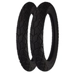 Ficha técnica e caractérísticas do produto Combo Pneu Dianteiro 275-18 + Traseiro 90/90-18 Michelin Sirac Street Moto