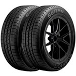 Combo 2 Pneus C3 Parati Saveiro Corolla Escort 185/65r14 86h Kr26 Kumho