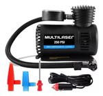 Ficha técnica e caractérísticas do produto Compressor de Ar Compacto Multilaser 12v 250 Psi - Au601