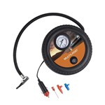 Ficha técnica e caractérísticas do produto Compressor de Ar Roda 12v Vazao 15l Min 150psi 3 Bicos Adaptadores Multilaser AU615