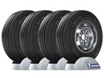 Ficha técnica e caractérísticas do produto Conjunto 4 Pneus Michelin 205/70 R15C 106/104R - Agilis R para Van e Utilitários