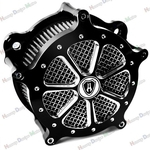 Ficha técnica e caractérísticas do produto Contraste Cut Venturi Air Filter System Cleaner Intake Para HAR-LEY Softail Dyna 93-13 Modelo