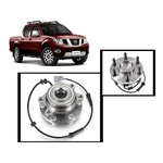 Ficha técnica e caractérísticas do produto Cubo De Roda Dianteiro Rolamento Nissan Frontier 4x4 Com Abs