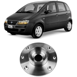 Ficha técnica e caractérísticas do produto Cubo Roda Fiat Idea 1.4 1.6 1.8 2006 a 2016 Dianteiro