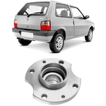 Ficha técnica e caractérísticas do produto Cubo Roda Fiat Uno 1.0 1.3 2009 a 2014 Traseiro Com Rolamento
