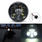 Ficha técnica e caractérísticas do produto DOT 5.75In 70 W LED Farol do projetor DRL Para Harley Davidson Honda Yamaha personalizado Chopper Bobber Cafe Racer