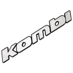 Ficha técnica e caractérísticas do produto Emblema Prata 3mm 26mm 181mm Algicar Kombi Ate 2014
